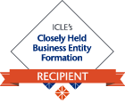 Closely Held Business Entity Formation Recipient Badge 